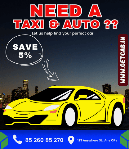 Call Taxi Auto Booking Online App Services in Maraimalai Nagar 24 Hours